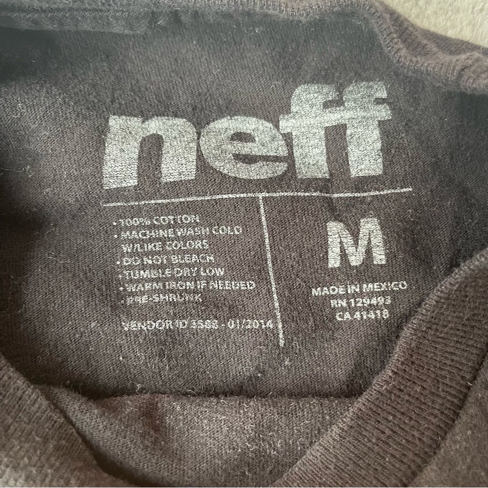Neff the dye skull tee size M - Picture 4 of 7